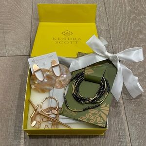 Kendra Scott Earrings + Bracelet/Necklace